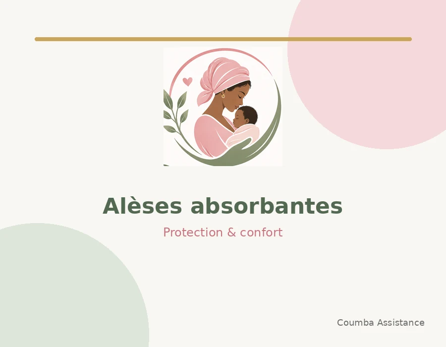 Alèses absorbantes maternité
