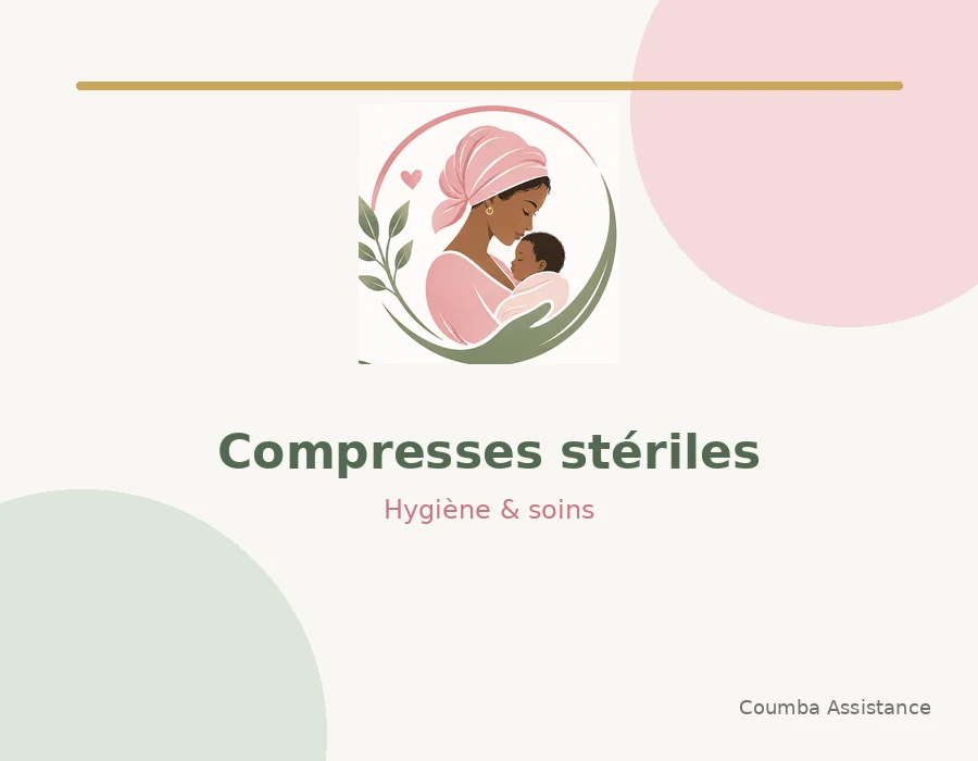 Compresses stériles